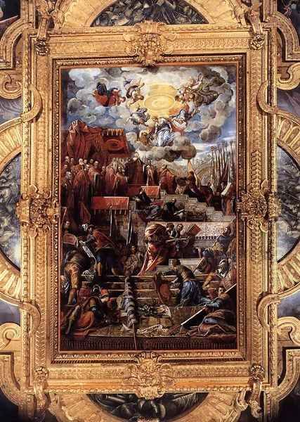 Doge Nicolo da Ponte Receiving a Laurel Crown from Venice - view 1