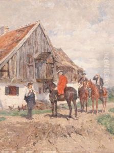 Threehorsemen by Wilhelm Velten