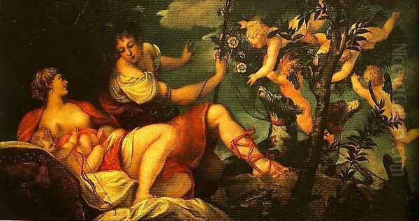 Diana and Endymion - view 1