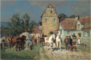 Village Scene Village Scene
