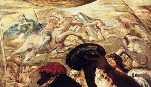 Moses Drawing Water from the Rock (detail) 2 - view 1