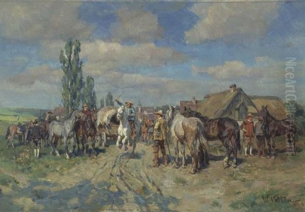 The Horse Fair. - view 1