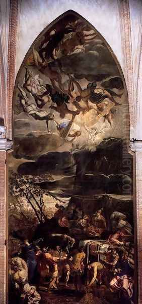 Moses Receiving the Tables of the Law 2 - view 1