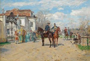 Dinanzi Al Castello by Wilhelm Velten