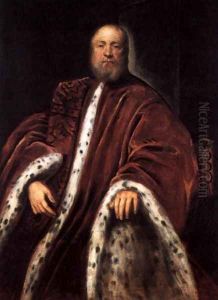 Portrait of a Procurator of St Mark's 2 by Jacopo Tintoretto (Robusti)