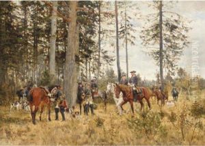 Hunting Party by Wilhelm Velten