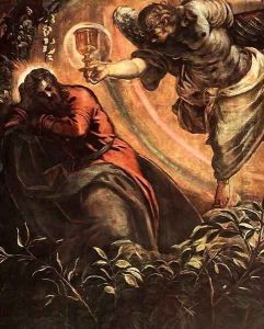 The Prayer in the Garden (detail) 3 by Jacopo Tintoretto (Robusti)