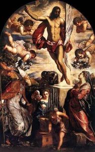 The Resurrection of Christ 4 by Jacopo Tintoretto (Robusti)