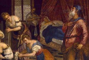The Birth of John the Baptist (detail)