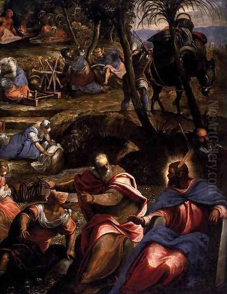 The Jews in the Desert (detail) 2 - view 1