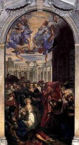 The Miracle of St Agnes 2 by Jacopo Tintoretto (Robusti)