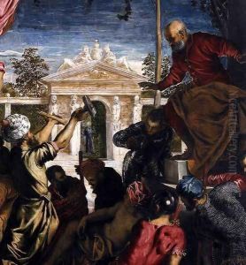 The Miracle of St Mark Freeing the Slave (detail) 3 by Jacopo Tintoretto (Robusti)
