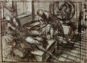 Venus, Mars, and Vulcan by Jacopo Tintoretto (Robusti)