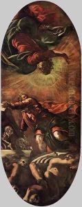 The Vision of Ezekiel 2 by Jacopo Tintoretto (Robusti)