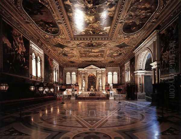 View of the Sala Superiore - view 1