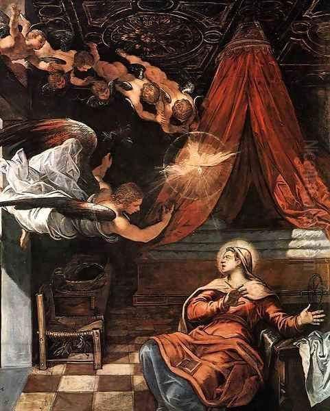 The Annunciation (detail) 2 - view 1