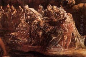 The Baptism of Christ (detail) by Jacopo Tintoretto (Robusti)