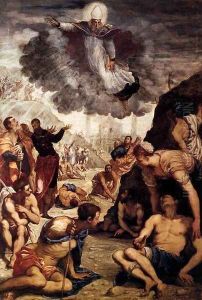 The Miracle of St Augustine 2 by Jacopo Tintoretto (Robusti)