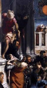 The Miracle of St Mark Freeing the Slave (detail) 2 by Jacopo Tintoretto (Robusti)