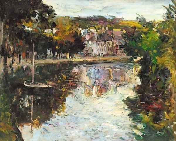 On the river, Quimperle, Brittany - view 1