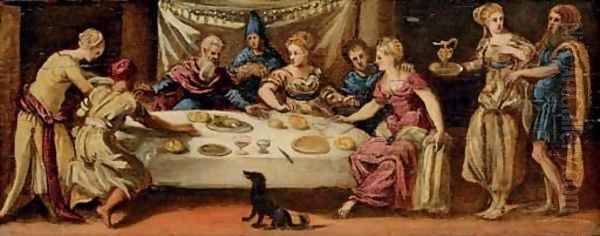 The Feast of Dives and Lazarus - view 1