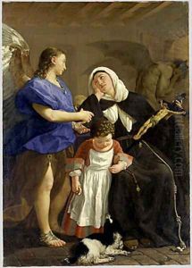 Saint Margaret of Cortona ca 1758 by Gaspare Traversi