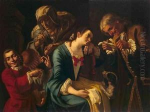 Reading a Letter by Gaspare Traversi