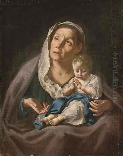 Saint Elizabeth with the Virgin Mary - view 1