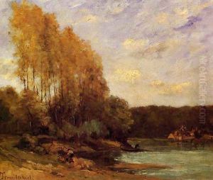 Early Autumn On A Lake