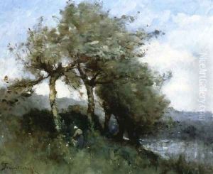 Landscape With Woman