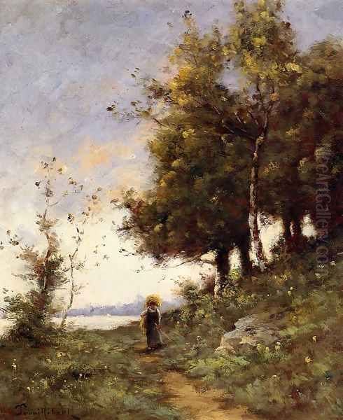 Woman On A Path - view 1