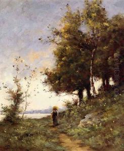 Woman On A Path