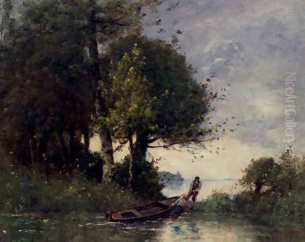 Shoring The Fishing Boat - view 1