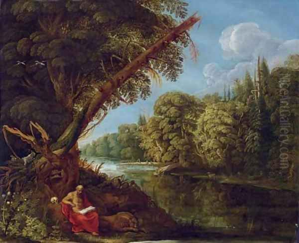 Saint Jerome in the Wilderness - view 1