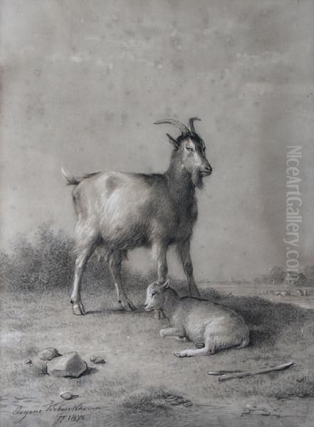 Goat And Kid - view 1