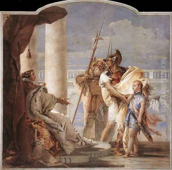 Aeneas Introducing Cupid Dressed as Ascanius to Dido 1757 - view 1