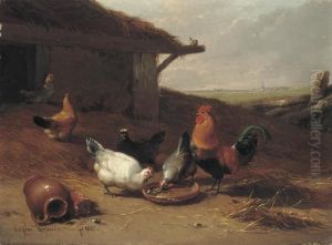 Feathered Friends by Eugene Joseph Verboeckhoven