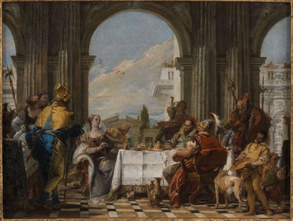 The Banquet of Cleopatra by Giovanni Battista Tiepolo