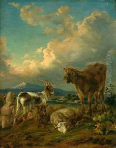Blick In Das Weite Land by Eugene Joseph Verboeckhoven