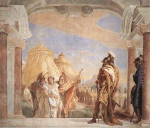 Eurybates and Talthybios Lead Briseis to Agamemmon 1757