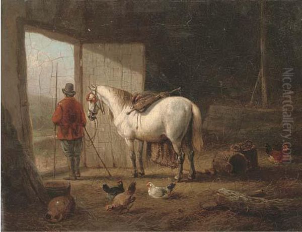 Preparing For The Day's Work - view 1