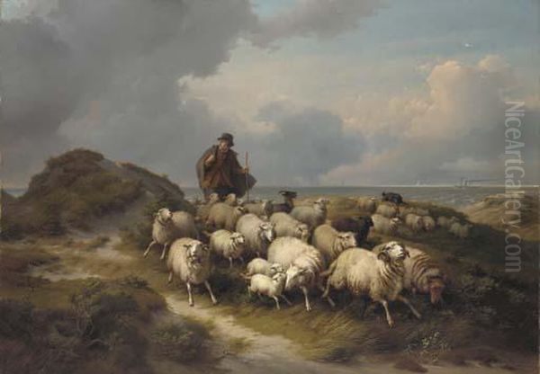 Un Berger Et Son Troupeau - view 1