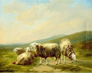 Landscape With Sheep Landscape With Sheep