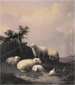 Landscape With Sheep Landscape With Sheep