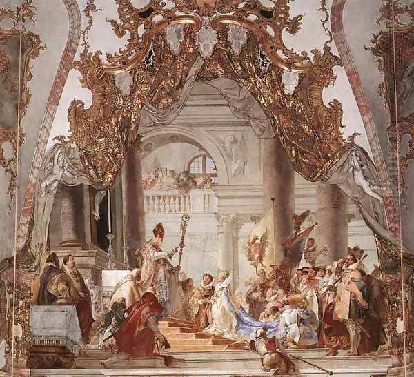 The Marriage of the Emperor Frederick Barbarossa to Beatrice of Burgundy - view 1