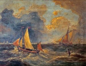 Fishing Boats In Choppy Seas
