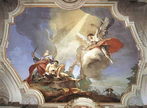 The Sacrifice of Isaac by Giovanni Battista Tiepolo