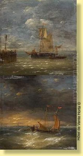 Barque De Peche Par Petit Temps - view 1