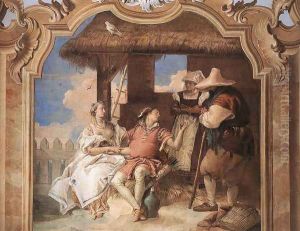 Angelica and Medoro with the Shepherds 1757