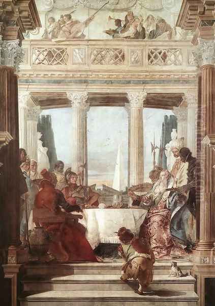 The Banquet of Cleopatra 1746-47 - view 1